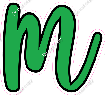 CUL 23.5" Individuals - Flat Green m