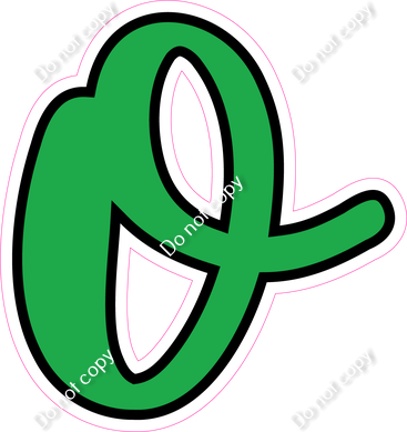 CUL 23.5" Individuals - Flat Green o