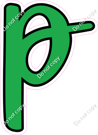 CUL 23.5" Individuals - Flat Green p