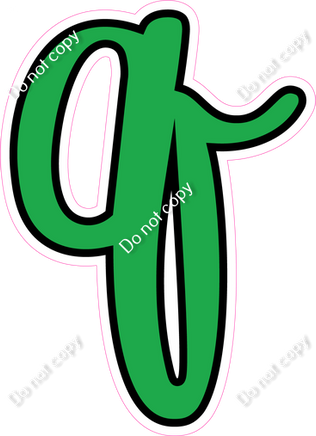 CUL 23.5" Individuals - Flat Green q