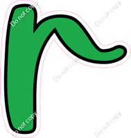 CUL 23.5" Individuals - Flat Green r