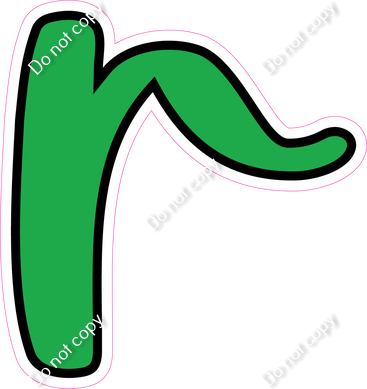 CUL 23.5" Individuals - Flat Green r