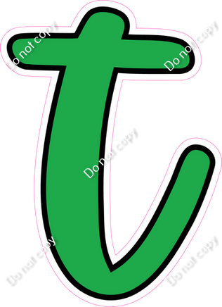 CUL 23.5" Individuals - Flat Green t