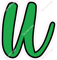 CUL 23.5" Individuals - Flat Green u