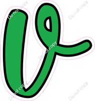 CUL 23.5" Individuals - Flat Green v