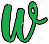 CUL 23.5" Individuals - Flat Green w