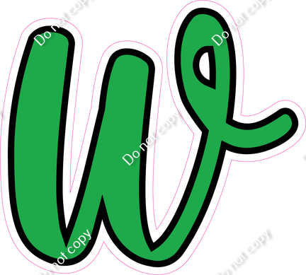 CUL 23.5" Individuals - Flat Green w