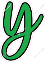 CUL 23.5" Individuals - Flat Green y