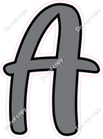 CUL 23.5" Individuals - Flat Grey A