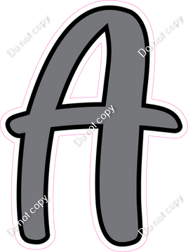 CUL 23.5" Individuals - Flat Grey A