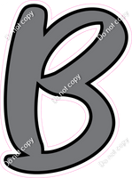 CUL 23.5" Individuals - Flat Grey B