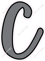 CUL 23.5" Individuals - Flat Grey C