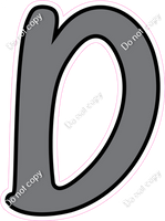 CUL 23.5" Individuals - Flat Grey D