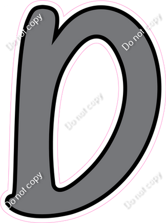 CUL 23.5" Individuals - Flat Grey D