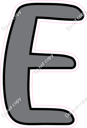 CUL 23.5" Individuals - Flat Grey E