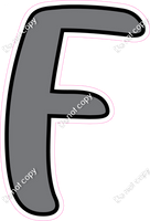 CUL 23.5" Individuals - Flat Grey F