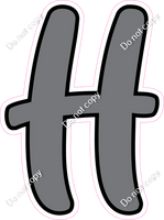 CUL 23.5" Individuals - Flat Grey H