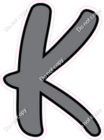 CUL 23.5" Individuals - Flat Grey K