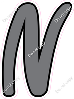 CUL 23.5" Individuals - Flat Grey N