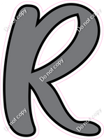 CUL 23.5" Individuals - Flat Grey R