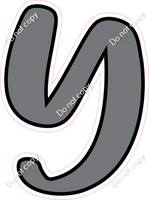 CUL 23.5" Individuals - Flat Grey Y