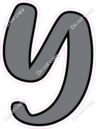 CUL 23.5" Individuals - Flat Grey Y