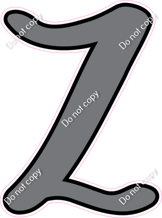 CUL 23.5" Individuals - Flat Grey Z