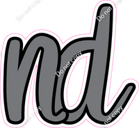 CUL 23.5" Individuals - Flat Grey ND