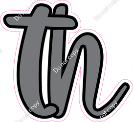 CUL 23.5" Individuals - Flat Grey TH