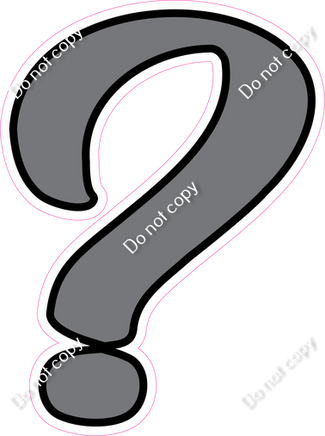 CUL 23.5" Individuals - Flat Grey ?