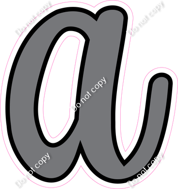 CUL 23.5" Individuals - Flat Grey a