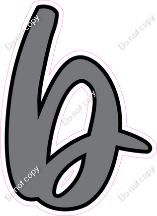 CUL 23.5" Individuals - Flat Grey b