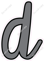 CUL 23.5" Individuals - Flat Grey d