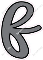 CUL 23.5" Individuals - Flat Grey f