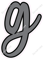 CUL 23.5" Individuals - Flat Grey g