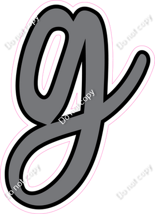 CUL 23.5" Individuals - Flat Grey g