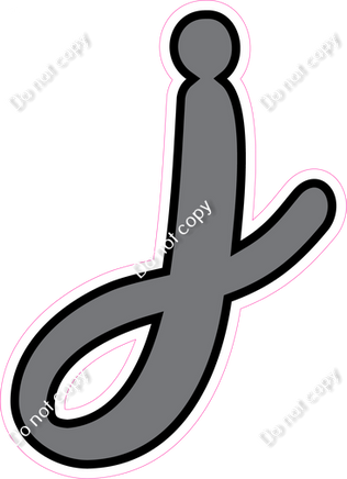 CUL 23.5" Individuals - Flat Grey j