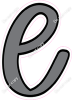 CUL 23.5" Individuals - Flat Grey l