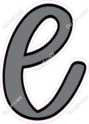 CUL 23.5" Individuals - Flat Grey l