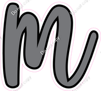 CUL 23.5" Individuals - Flat Grey m