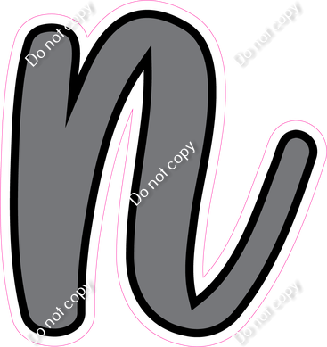 CUL 23.5" Individuals - Flat Grey n