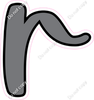 CUL 23.5" Individuals - Flat Grey r