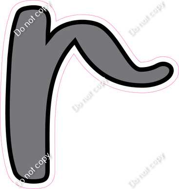 CUL 23.5" Individuals - Flat Grey r