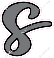 CUL 23.5" Individuals - Flat Grey s