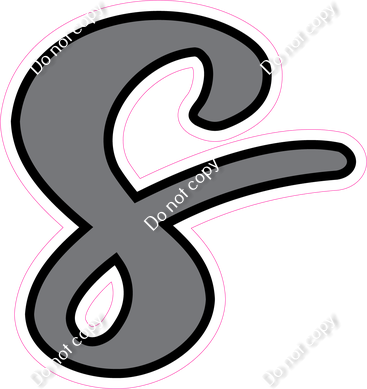 CUL 23.5" Individuals - Flat Grey s