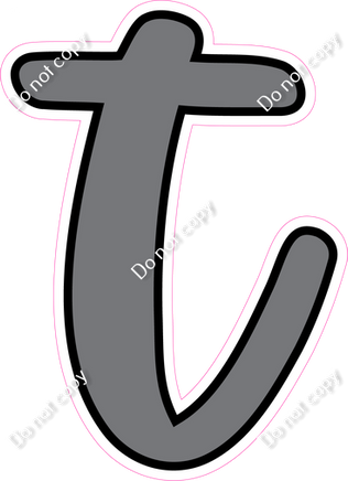 CUL 23.5" Individuals - Flat Grey t