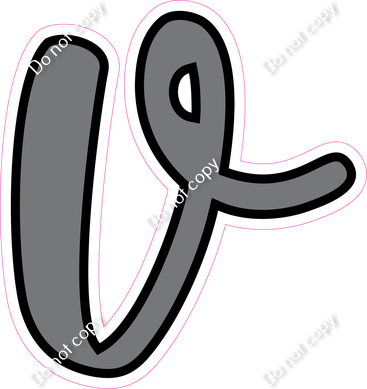 CUL 23.5" Individuals - Flat Grey v