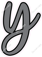 CUL 23.5" Individuals - Flat Grey y