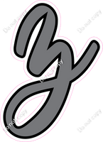 CUL 23.5" Individuals - Flat Grey z