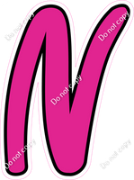 CUL 23.5" Individuals - Flat Hot Pink N